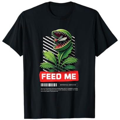 Venus Fly Trap T-Shirt Carnivorous Plant Lover Graphic Tee T-Shirt