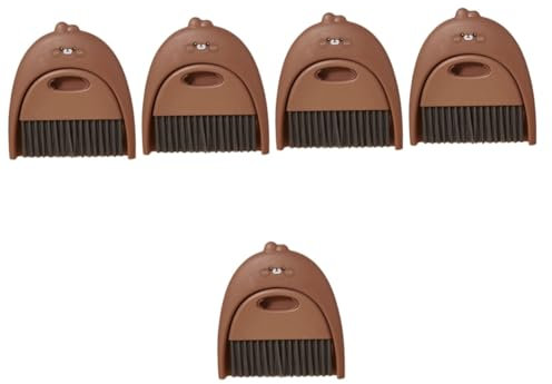 Zerodeko 5sets Mini Broom Dustpan Set Boys and Girls Cleaning Tools Educational Playset Boys and Girls Table Cleaning Tools Set