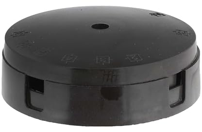 Jegs Junction Box Black 20Amp 6 Way Terminal Junction Box
