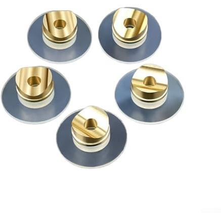 Lot de 5/10 joints d'étanchéité en cuivre pur pour pulvérisateur de peinture sans air, anneaux anti-goutte en forme de lune pour la plupart des modèles de machines de peinture par pulvérisation (5