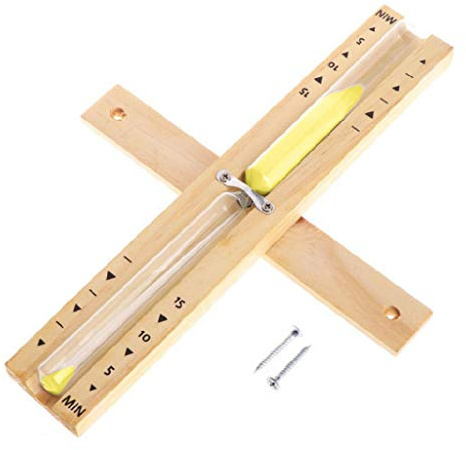 Reloj giratorio de madera para sauna de 15 minutos, temporizador de arena blanca para uso en tienda en casa, accesorios opcionales de sauna de 6 colores