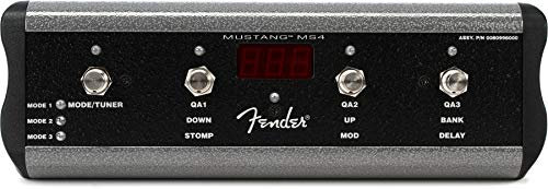 Fender 008-0996-000 Pedale a 4 Pulsanti - Amplificatori Serie Mustang