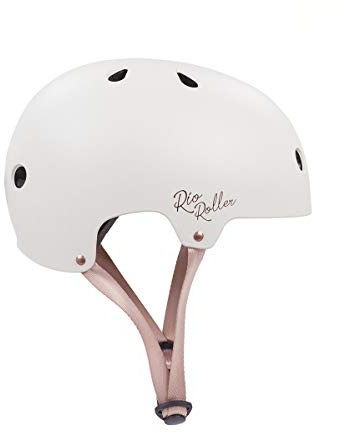 Rio Roller Rose Helmet Skateboard-Helm, Unisex, für Erwachsene, (Cream), 57-59 cm