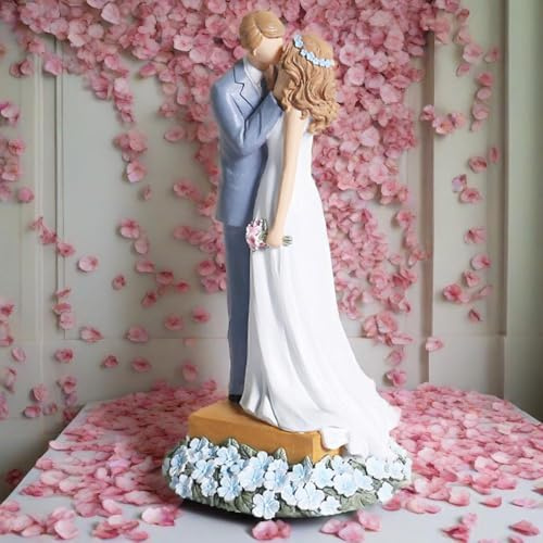 Wedding Cake Topper, Artigianato In Resina Figure D'angelo Figure Dipinte A Mano Ornamento Per Ufficio Casa Regali Di Nozze Per La Casa Negozio Decorazione Azienda Ufficio(bs20618)