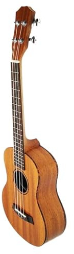 Elektrische Ukulele Solide Decke Nur 4 Saiten Gitarre Knochenmutter Mahagoni-Korpus Rotes Schildpatt Zelluloid-Bindung Ukelele ukulele anfänger(26)