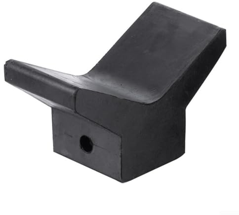 Rullo di supporto per arco in gomma resistente e affidabile per rimorchi da barca, adatto per alberi da 30,5 cm (taglia 1)