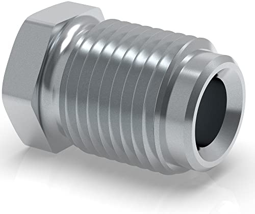 100x Verschraubung M12 x 1 für Bremsleitung 6,0 mm Bördel E Typ B Profi Verbinder DIN/ISO 1651 konform