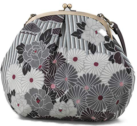 Vintage Kiss Lock Geldbörsen und Handtaschen Crossbody Tasche/Made in Japan Japanische Tasche Abend Clutch Schnalle Geldbörse Umhängetasche