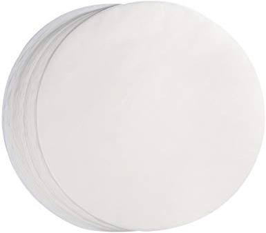 100 Stück Antihaft-Rundbrotpapier-Backbleche 10.2-Zoll-Grill-Zinnfolie für Grilllinie Runde Backpapier-Liner Backkuchen-Kekse