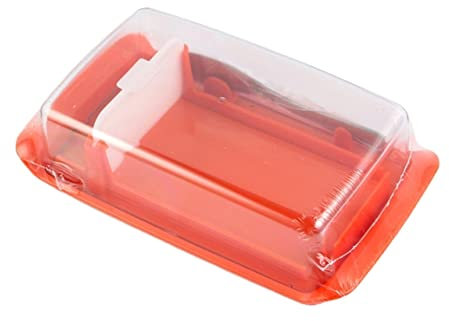 Récipient À Beurre Butter Keeper Cuisine Portable Boîtier de Beurre de Beurre coupé Conteneur rectangulaire de Nourriture avec Couvercle Plateau de Rangement scellé Plateau en Plastique Beurrier