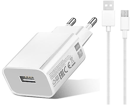 Ladegerät für Original Xiaomi 10W MDY-09-EW mit Micro USB Ladekabel