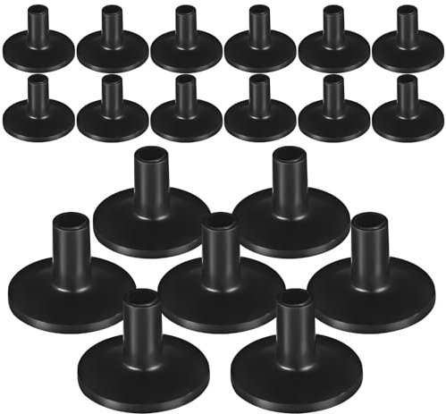 iplusmile 20 Stück Beckenständerhülsen Beckenhülsen Beckenständer Trommelhülse Becken Ersatzzubehör