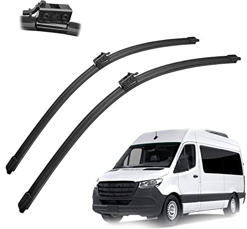 2 Teile/satz Auto Frontscheibe Scheibenwischerblätter Bürsten Cutter Zubehör 26 + 24 Wischer Für Benz Für Sprinter 2018 2019 2020 2021