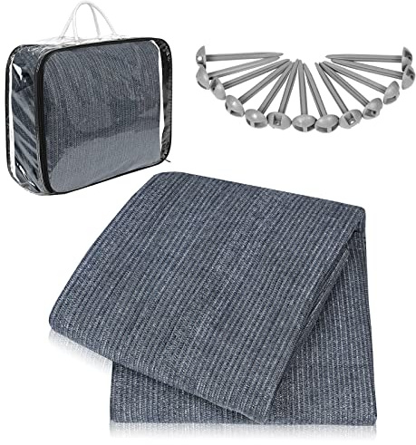 Aufun Vorzeltteppich Markisenteppich, Outdoor Campingmatte 250x250cm