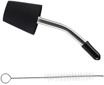 Bec Verseur Pour Cafetière | Bec Verseur À Liqueur Avec Brosse De Nettoyage Incluse - Accessoires Réutilisables Pour Thé Chocolat Chaud Liqueurs Et Boissons