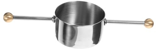 KOMBIUDA Taza Medidora de Acero Inoxidable Doble Perla 60/30 Ml para Cócteles, Herramienta Jigger Profesional para Barra, Medidor de Onza Adecuado para Bartenders y Restaurantes