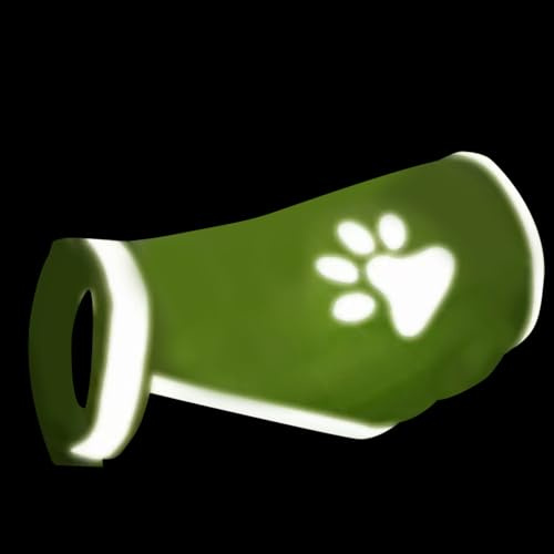 Mppchhn Hundeweste, reflektierende Jagd-Sicherheitsweste für Hunde, hohe Sichtbarkeit, fluoreszierende Kleidung, schützt Ihren Welpen für kleine, mittelgroße und große Rassen, Nachtsicherheit