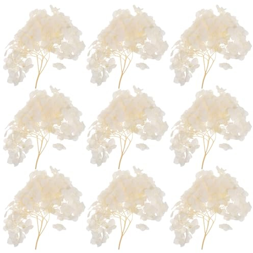 TOYANDONA de Flor de Hortensia Seca Preservada Naturales para Decoración de Boda Manualidades DIY y Centros de Mesa Cajas de Vintage
