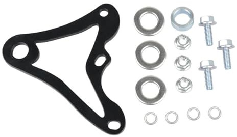 Oxxggkao Staffa per pinza freno in alluminio Staffa per pinza freno Conversione di piccole biciclette in sistemi frenanti idraulici senza modifiche Staffa pinza freno a disco in alluminio