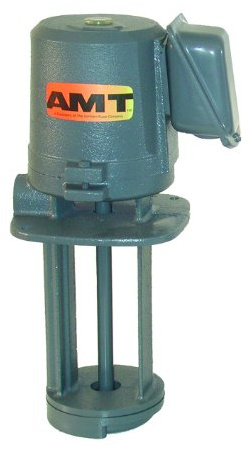 AMT Pump 5381-95 Immersion Coolant Pump, Cast Iron, 1/8 HP, 3 Phase, 230/460V, Curve A, 3/8