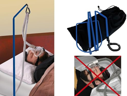 CPAP Hose Holder Tangle Proof Bed Sleep Sleeping Tube Oxygen Adjustable Stable