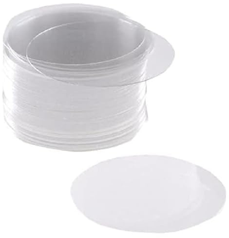 neoChoice Hecht Borosilikatglas Deckgläser, Tranparent, 1mm Stärke, 30mm Durchmesser, 100 Stück