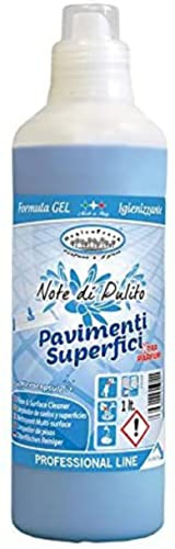 HygienFresh Note di Pulito Sapo Pavimenti e Superfici Detergente Sgrassante Deodorante Igienizzante Linea Professionale 1l