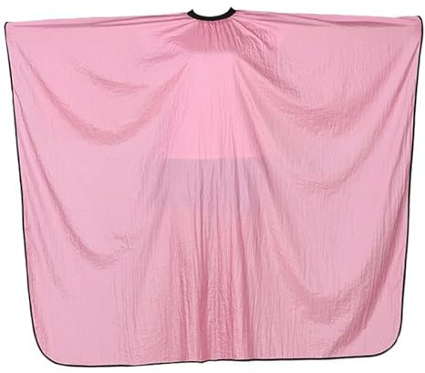 Lurrose 1St Friseurumhang Pink Barber Cape Friseursalon Umhänge Cape Haarschneideumhang Für Salon Haarschneiden Friseur 63X55 Zoll