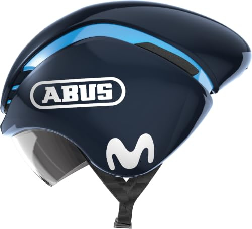 ABUS Zeitfahrhelm GameChanger TT - Aerodynamischer Fahrradhelm mit optimalen Ventilationseigenschaften für Damen und Herren