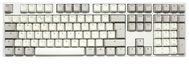Ducky Origin USB Mechanical Gaming Keyboard Cherry MX Speed Silver - Vintage UK L