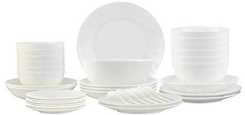 Juegos Combinados de porcelanaJuegos de vajilla Fina,Juegos de vajilla de Porcelana para Platos de Cena