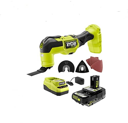 RYOBI ONE+ HP Kit d'outils multifonctions sans fil sans balais 18 V avec batterie haute performance 2,0 Ah et chargeur