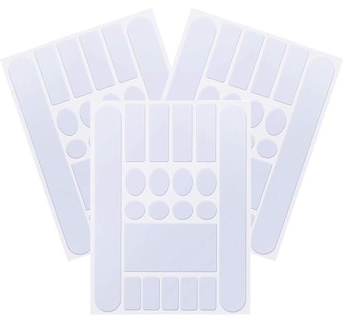 3 Pcs Bike Frame Anti-Rub Sticker, Bike Frame Protection Film, Mountain Bike Frame Protection Film, Bike Frame Scratch Paint Protection Film,Bicycle Frame Guard Sticker, for Road Bike (Transparent)