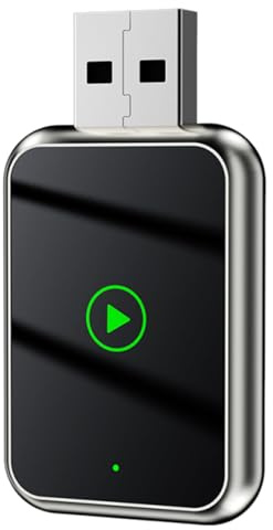 Belligern Wireless Carplay Adapter UK,0 Car Play Wireless Adapter Upgraded Carplay Wireless Adapter 2-in-1 Wireless 0 Carplay Adapter,Applicable to Android Auto/Carplay,Auto-Connect