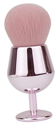 IWOWHERO Professioneller Rougepinsel Mittel aus Synthetischen Fasern Flauschig für Konturiertes Make Up Kompaktes Reise Make Up Tool Pinsel für Loses Puder und Flüssigfoundation