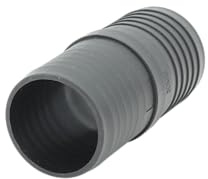 BT-AX Schlauchverbinder 2 Zoll (50 mm) Kunststoff gerade | Robuste Schlauchkupplung, Für Wasser & Flüssigkeiten, Garten, Haushalt, Industrie