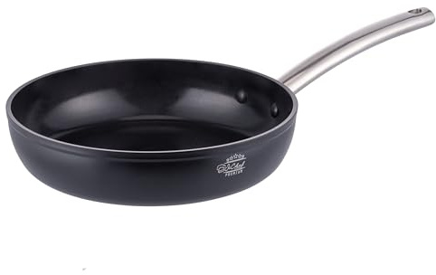 Padella 26 cm in alluminio forgiato, rivestimento antiaderente in ceramica, fondo full induction, SìChef Premium