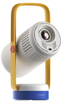 XGIMI Vibe One mit Akku Smarter tragbarer mini Beamer, 1080p-Projektor, Google TV mit Netflix, Sound by JBL,Autofokus Automatische Trapezkorrektur, HD-Outdoor-Beamer für Ihr Zuhause(Blue Spark)