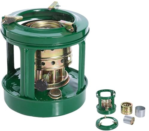 YBDADOEH Four à pétrole - Chauffage Compact à 8 mèches, brûleur de Camping Durable, Facile à Utiliser, réchaud à Alcool Portable Polyvalent, for la Cuisine en Plein air