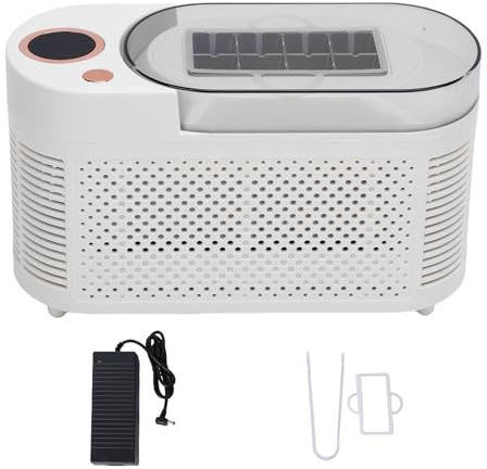 Macchina per Ghiaccio Portatile 120W, Ice Maker Desktop compatto per Casa, Ufficio, Auto e Campeggio - Ghiaccio veloce in 10-15 minuti, doppia alimentazione per uso domestico e