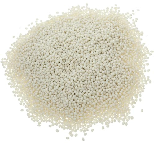 ABOOFAN Pegamento Termofusible de 1000 G en Gránulos de Pvc Blanco Adhesivo Seguro Olor para Muebles para Canteadoras en Carpintería y Tableros de Madera