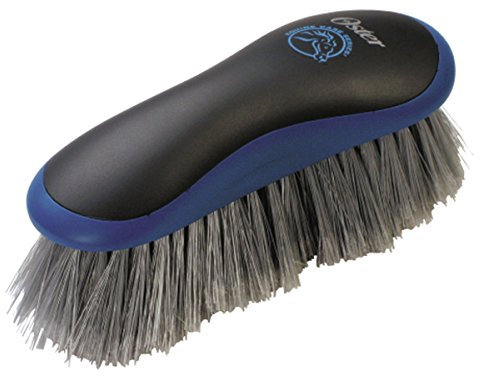 Reinigungsbürste für Pferde, blau
