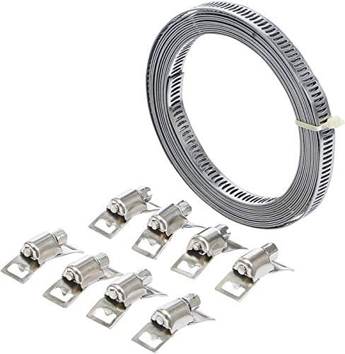 BGS Diy 1794 | Juego de abrazaderas para mangueras | sin fin | 3 m