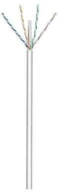 Wentronic 305m Cat.6 U/UTP - Cable de red (305m, Gris, Cloruro de polivinilo (PVC), Cat6)