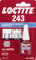 LOCTITE Schraubensicherung 243, Schraubenkleber für die Sicherung von Schrauben, mittelfestes Schraubensicherungsmittel für Metallgewinde, Flüssigkleber für z. B. Pumpen, 1x5ml