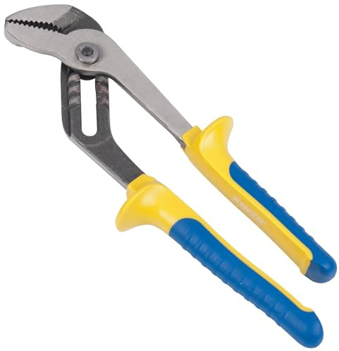 KINZO 871125272102 250mm Water Pump Plier - Blue/ Yellow/ Gray