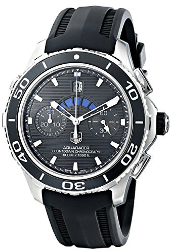 TAG Heuer THCAK211AFT8019 Aqua Racer Orologio svizzero automatico da uomo con display analogico nero