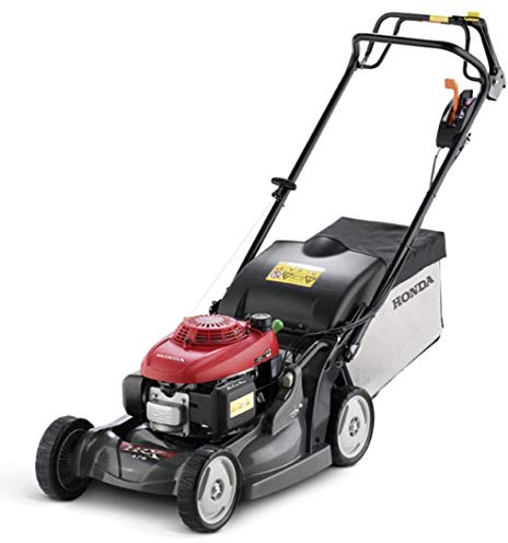 Benzin-Rasenmäher Honda HRX 476C HY, Schnittbreite 47 cm, Schnitthöhe 25-79 mm, max. Rasenfläche 1500 m², Grasfangkorb 69 L, robustes Polymergehäuse, Nennleistung 2.7/3.7 kW/PS bei 2750 U/min, Hinterradantrieb, emissionsarm.