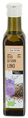 FIOR DI LOTO - BIO OLIO DI SEMI DI LINO -