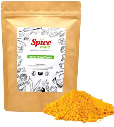 Organic Turmeric | Tumeric Powder Premium Quality Free P&P Certified by Soil Association 50g-1.9kg (90g)